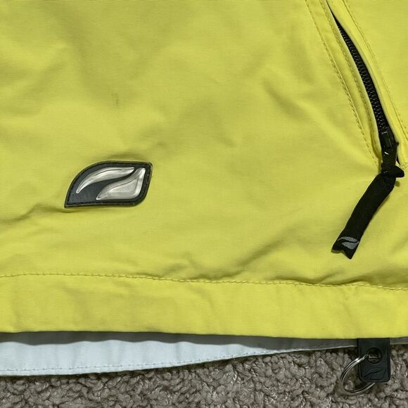 VTG K2 Jacket Mens Large Yellow Jetstream Series Colorblock Gorpcore Waterproof - Picture 4 of 12